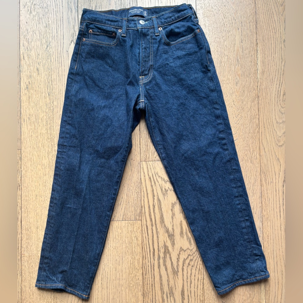 Abercrombie & Fitch Men Teen Athletic Loose Vintage Stretch Jeans 28 X 28